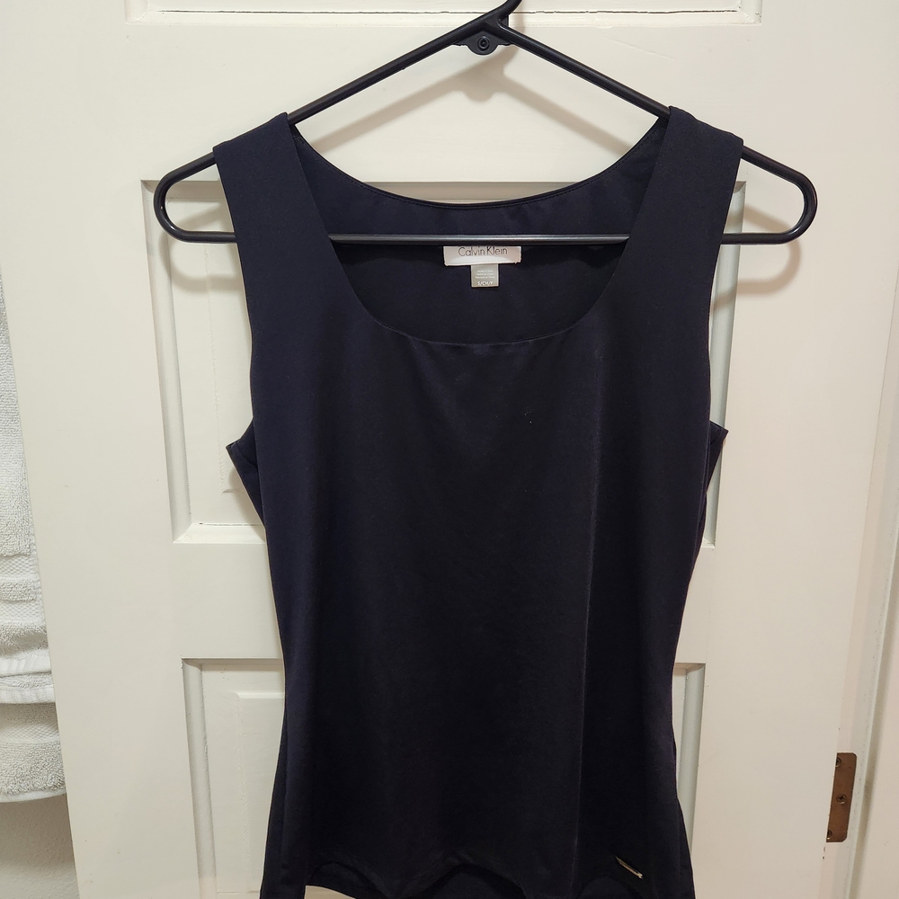 Calvin Klein Women's Navy Tank Top